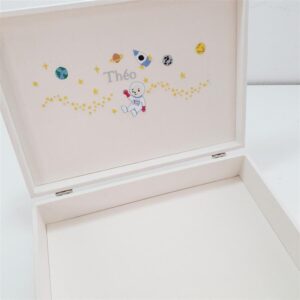 Caixa Bordada Astronauta